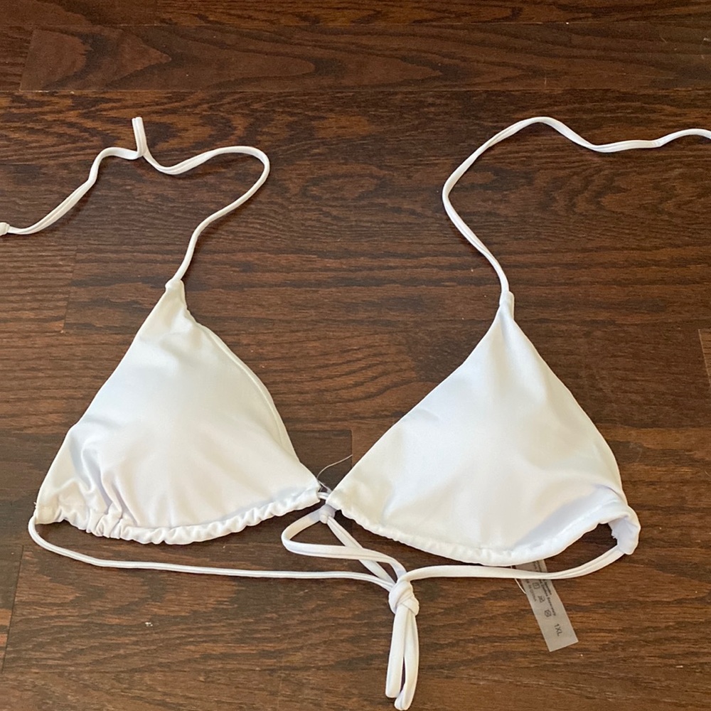 White Bikini Top